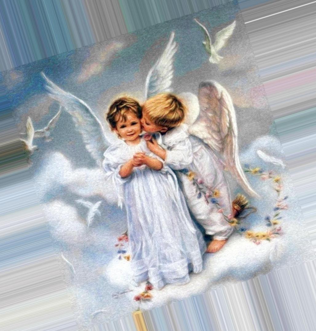 Ангелочек мальчик и девочка