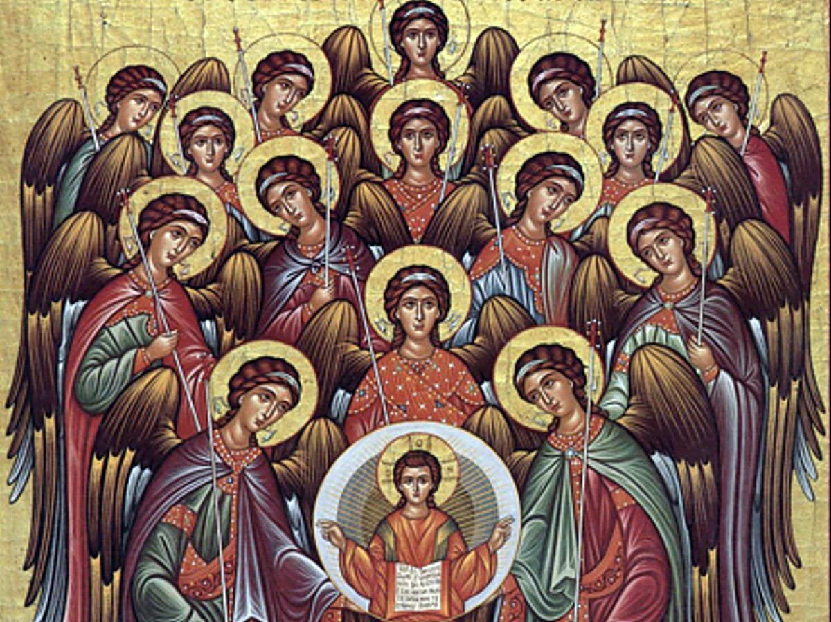 Ангельские чины в картинках
