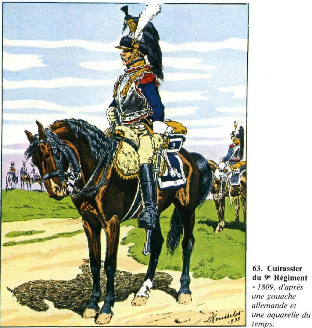 Французские Кирасиры 1812 униформа